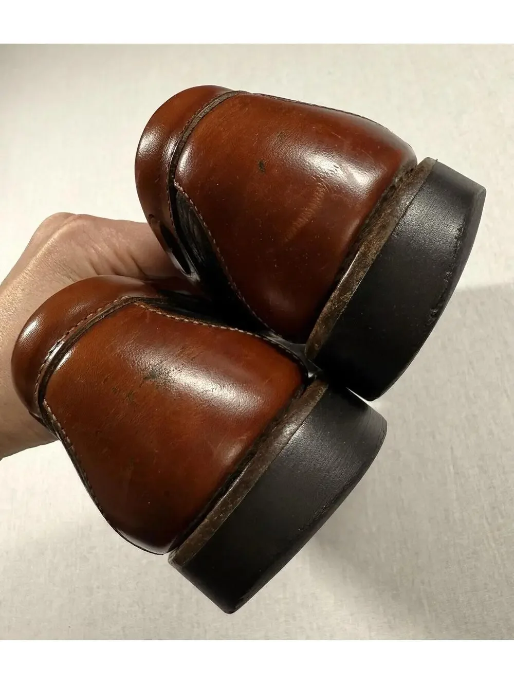 Allen Edmonds Nashua‎ Shoes Men’s 11 B Brown/Black Tassel Loafer Casual Leather